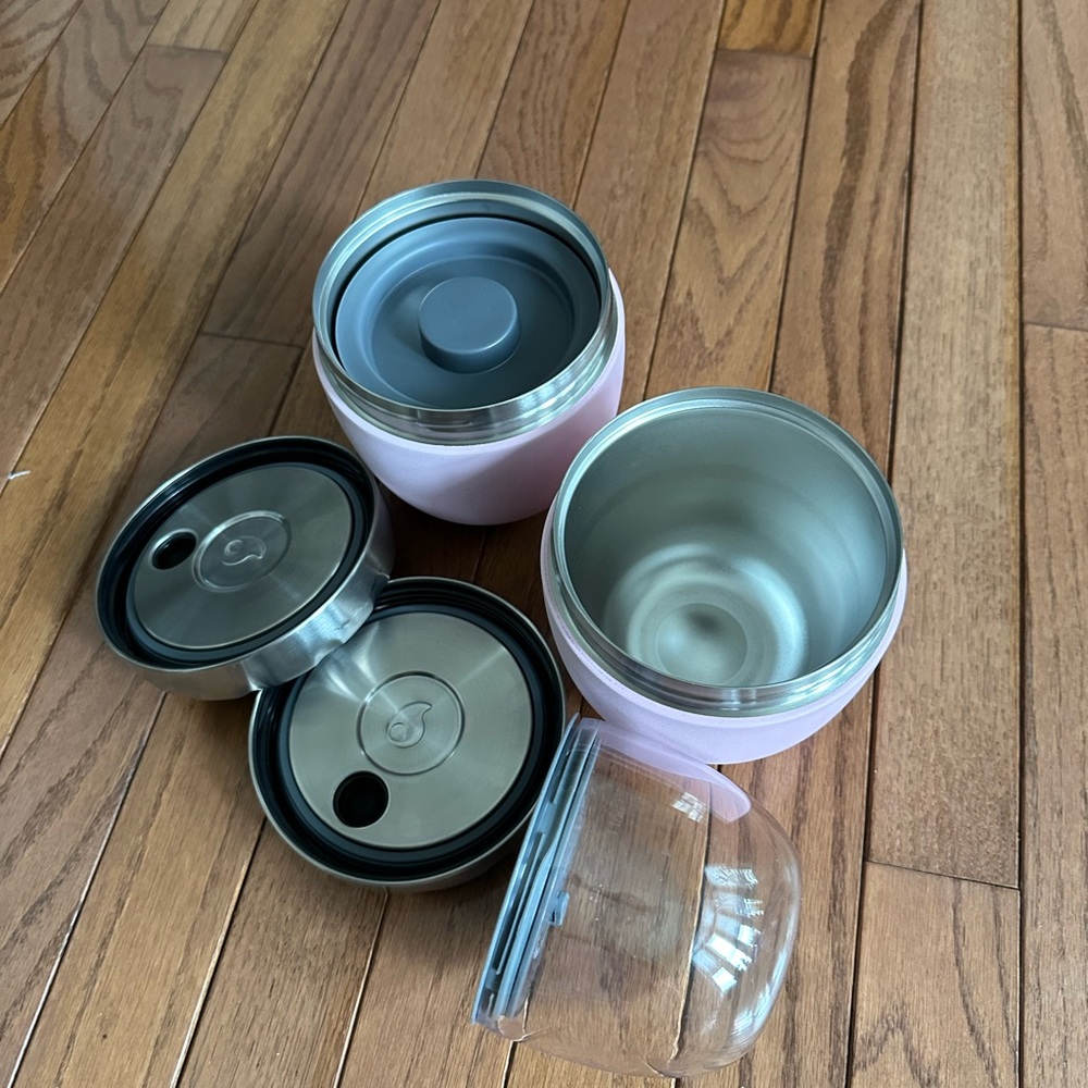 Swell 21.5oz Food containers in Pink Topaz